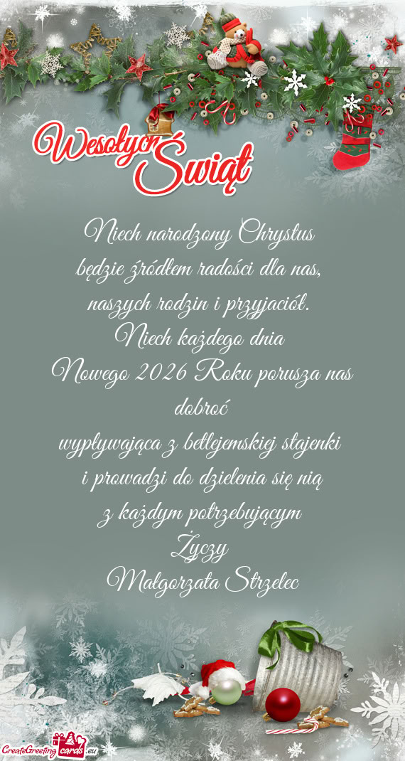 Naszych rodzin i przyjaciół