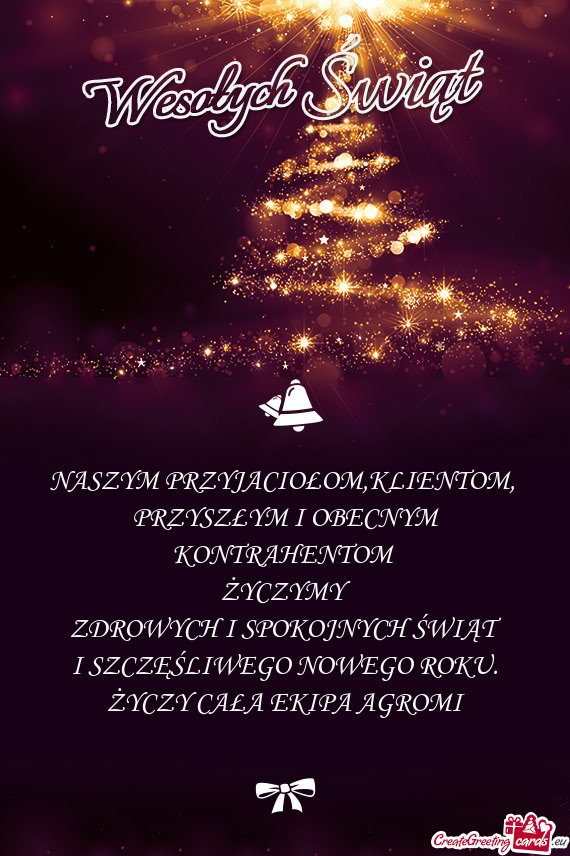 NASZYM PRZYJACIOŁOM,KLIENTOM