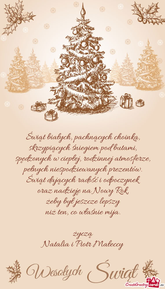 Natalia i Piotr Małeccy