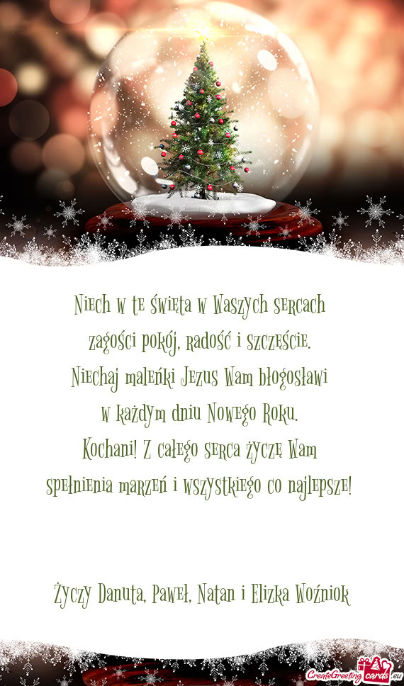 Natan i Elizka Woźniok