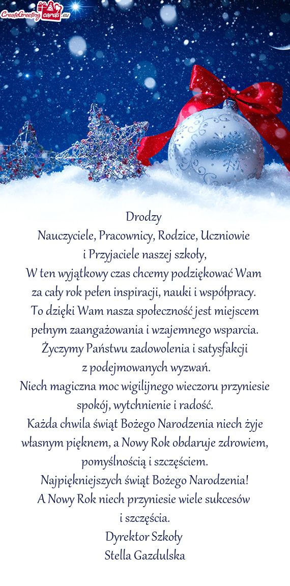 Nauczyciele, Pracownicy, Rodzice, Uczniowie