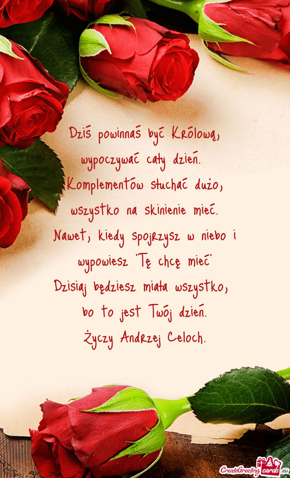 Nawet, kiedy spojrzysz w niebo i wypowiesz "Tę chcę mieć"