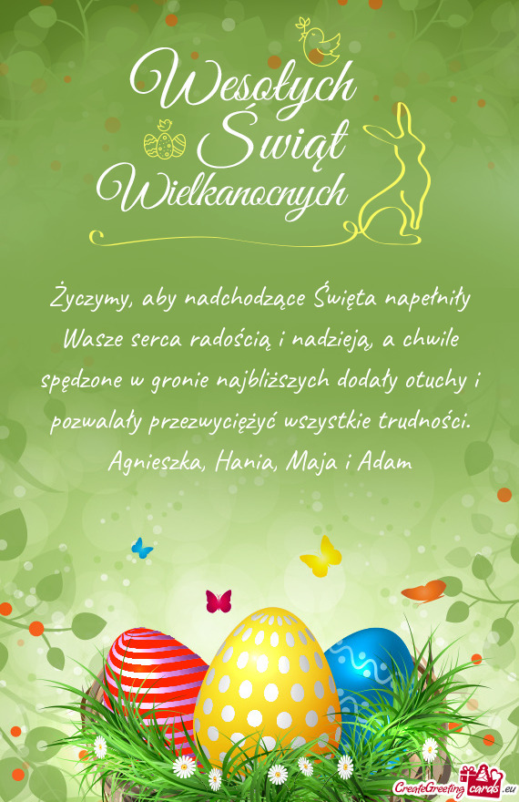 Ne w gronie najbliższych dodały otuchy i pozwalały przezwyciężyć wszystkie trudności. Agniesz