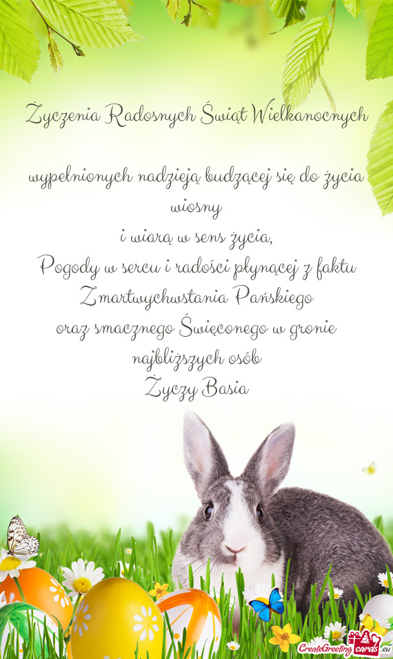 Nego w gronie najbliższych osób Basia