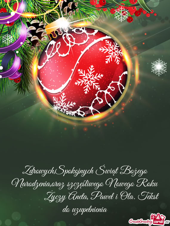 Neta, Paweł i Ola. Tekst do uzupełnienia