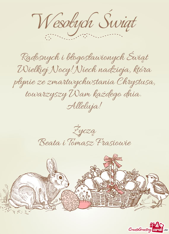 Nia Chrystusa, towarzyszy Wam każdego dnia