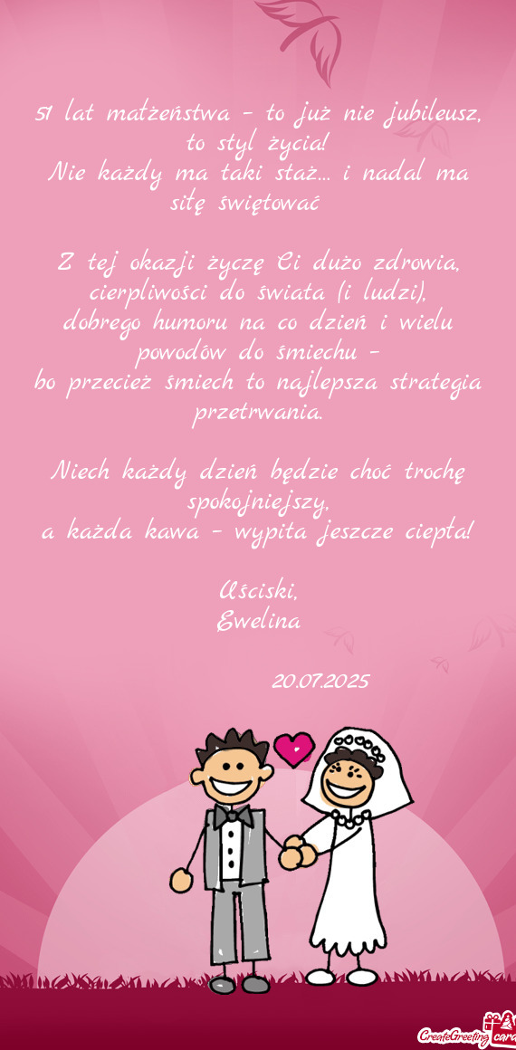 Nie każdy ma taki staż… i nadal ma siłę świętować 😉