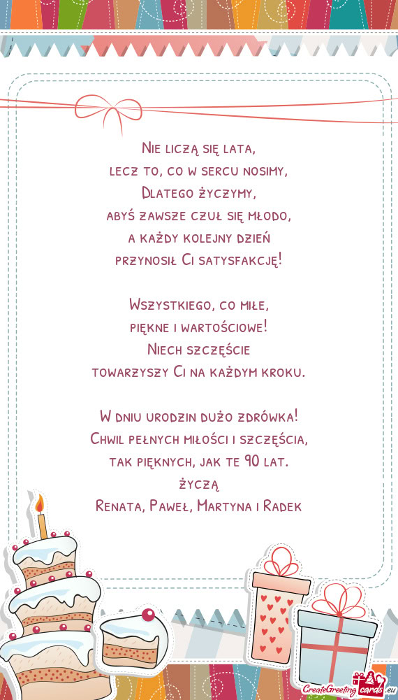 Nie liczą się lata