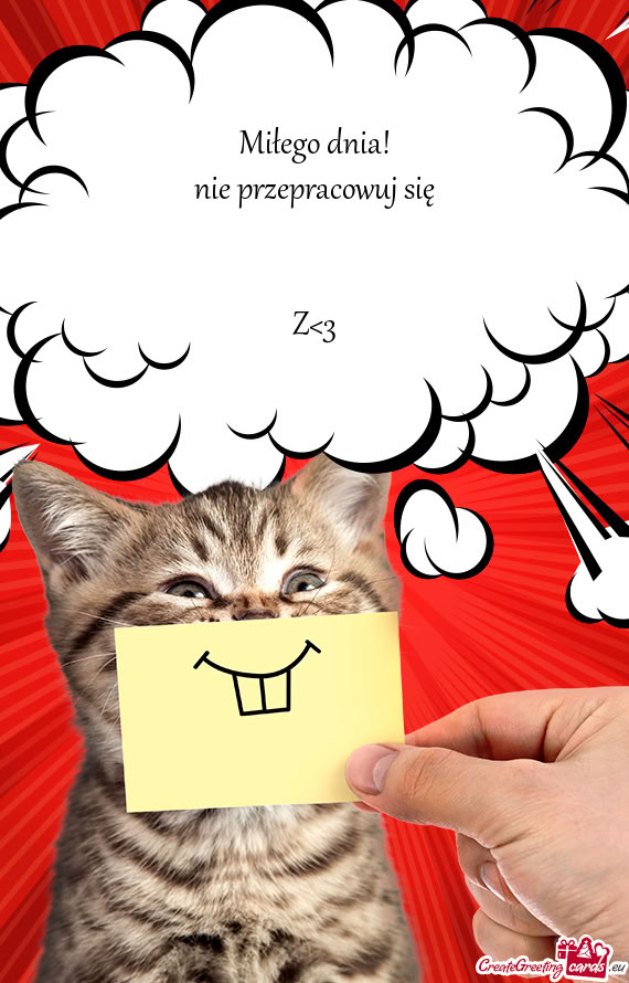 Nie przepracowuj się