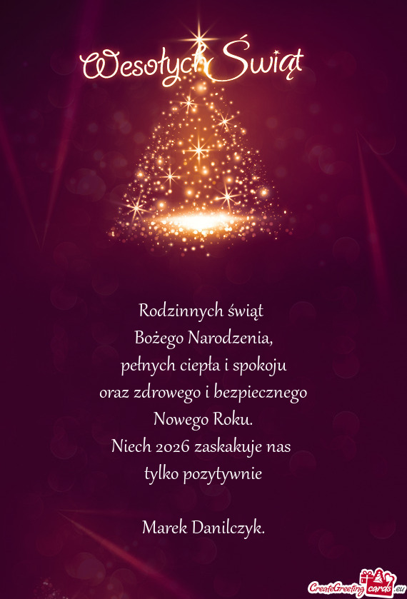 Niech 2026 zaskakuje nas