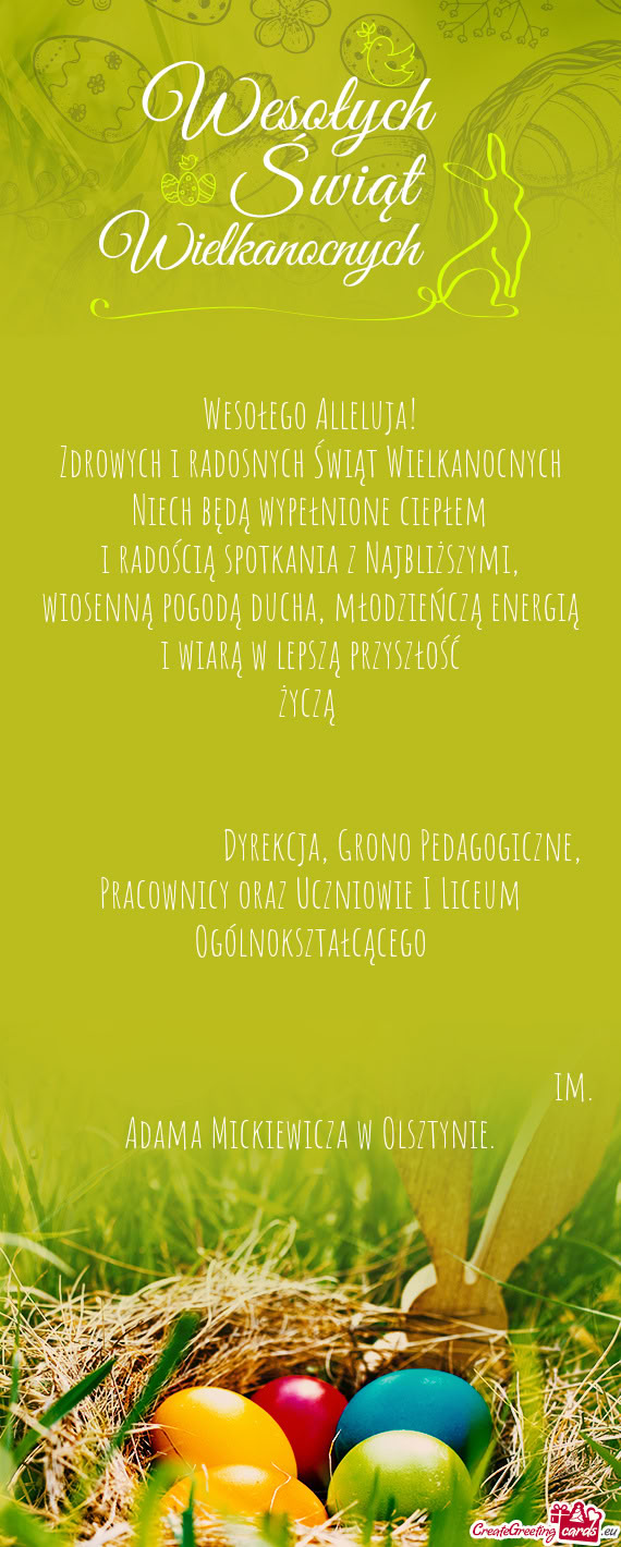 Niech będą wypełnione ciepłem