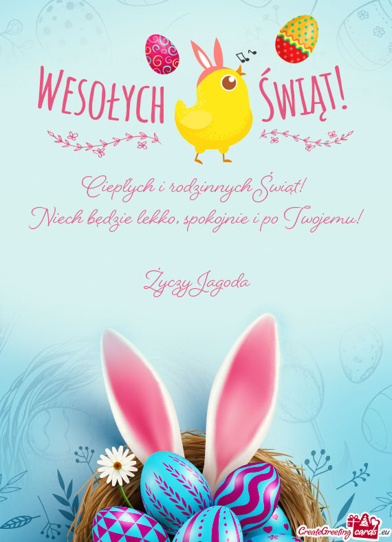 Niech będzie lekko, spokojnie i po Twojemu