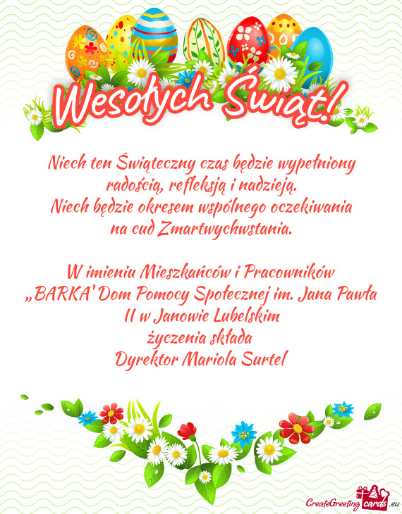 Niech będzie okresem wspólnego oczekiwania