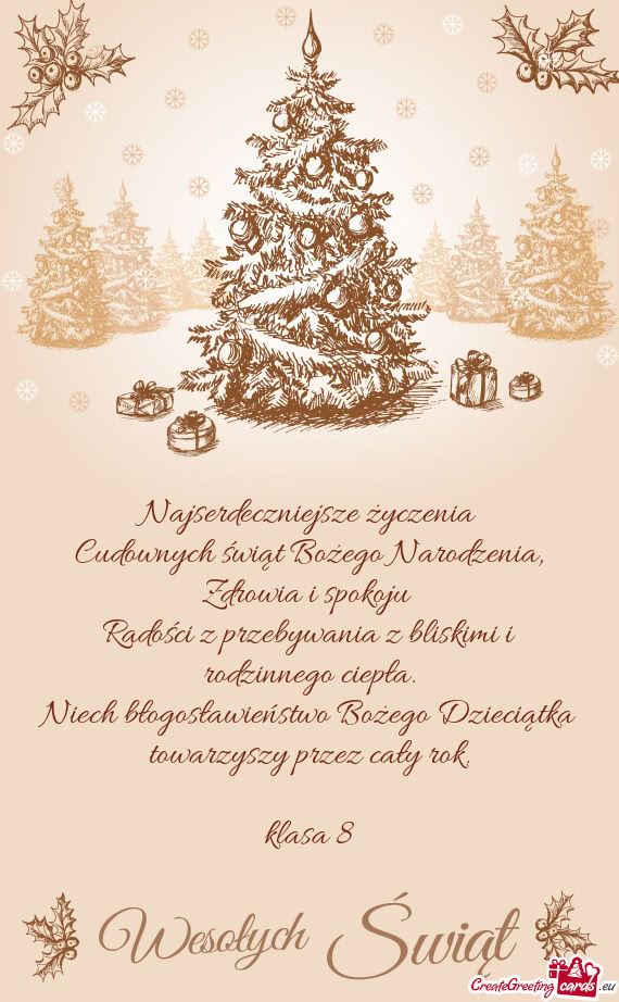 Niech błogosławieństwo Bożego Dzieciątka towarzyszy przez cały rok