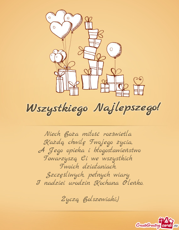 Niech Boża miłość rozświetla