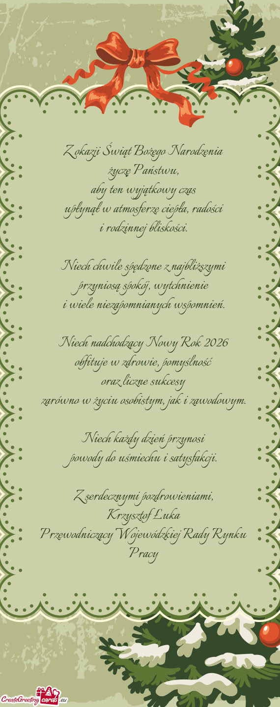 Niech chwile spędzone z najbliższymi