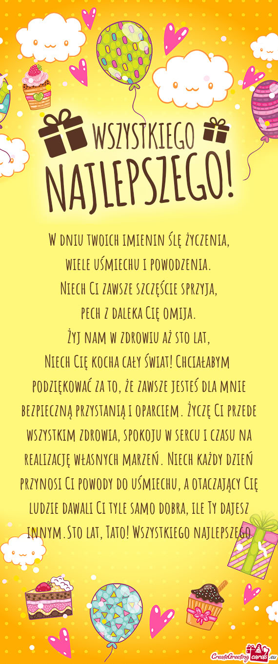Niech Cię kocha cały świat! Chciałabym