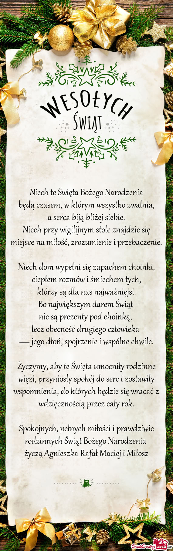 Niech dom wypełni się zapachem choinki