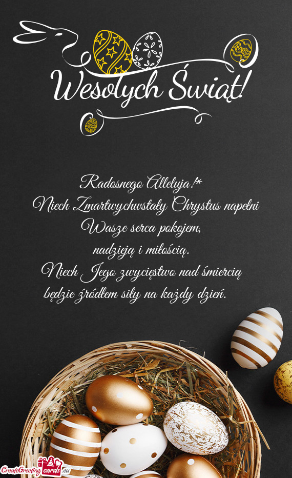 Niech Jego zwycięstwo nad śmiercią