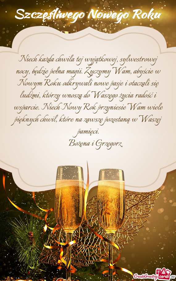 Niech każda chwila tej wyjątkowej