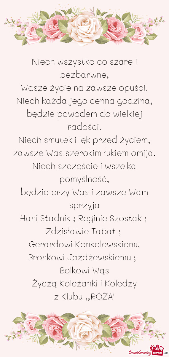 Niech każda jego cenna godzina
