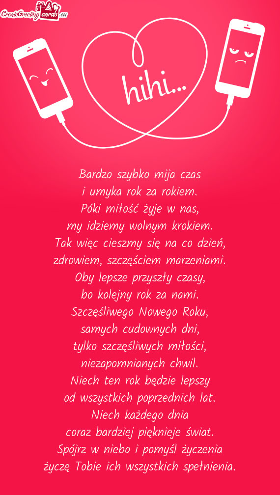 Niech każdego dnia coraz bardziej pięknieje świat