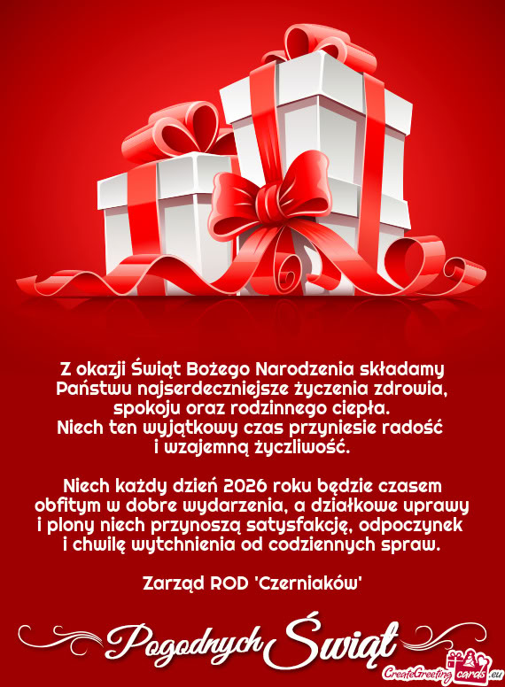 Niech każdy dzień 2026 roku będzie czasem obfitym w dobre wydarzenia, a działkowe uprawy i plony