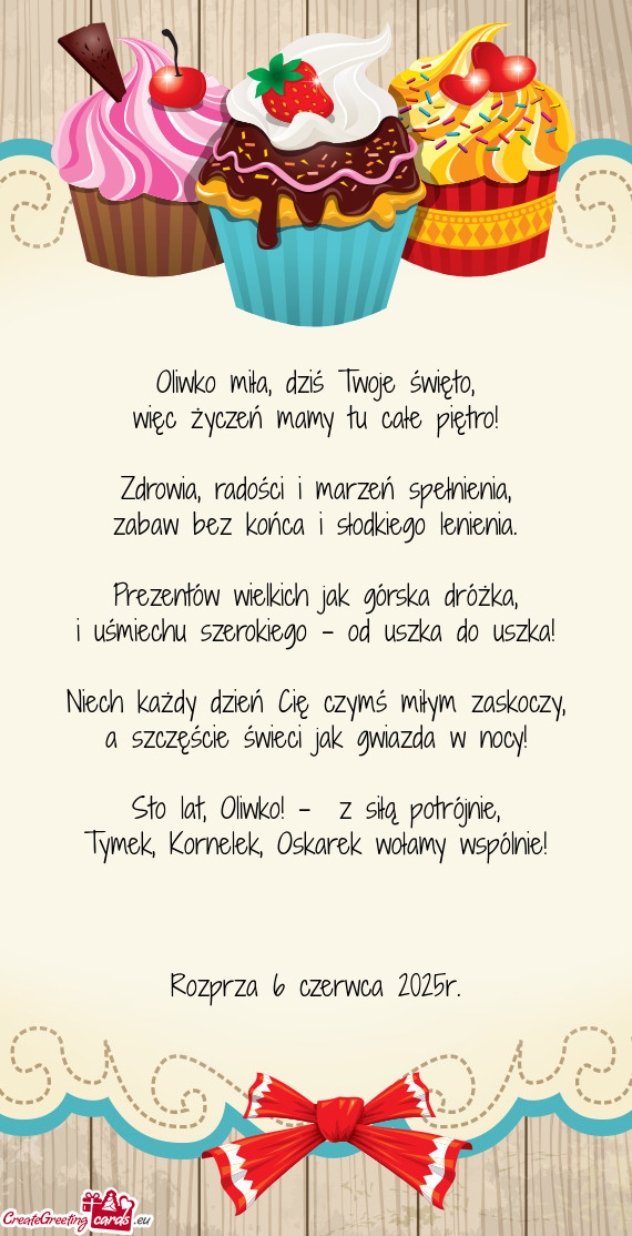 Niech każdy dzień Cię czymś miłym zaskoczy