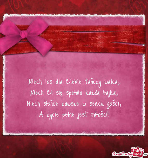 Niech los dla Ciebie tańczy walca