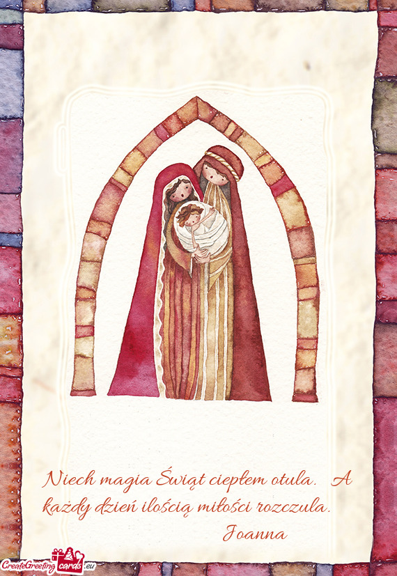 Niech magia Świąt ciepłem otula