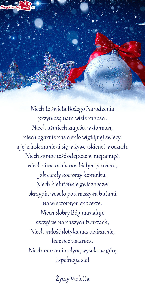 Niech marzenia płyną wysoko w górę i spełniają się! Violetta