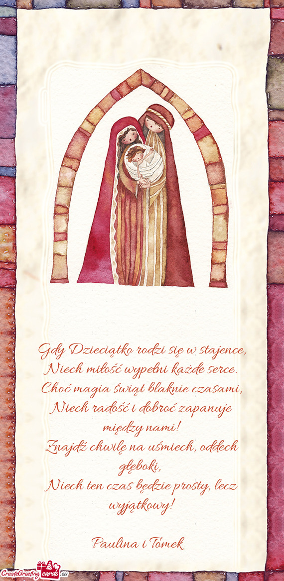 Niech miłość wypełni każde serce