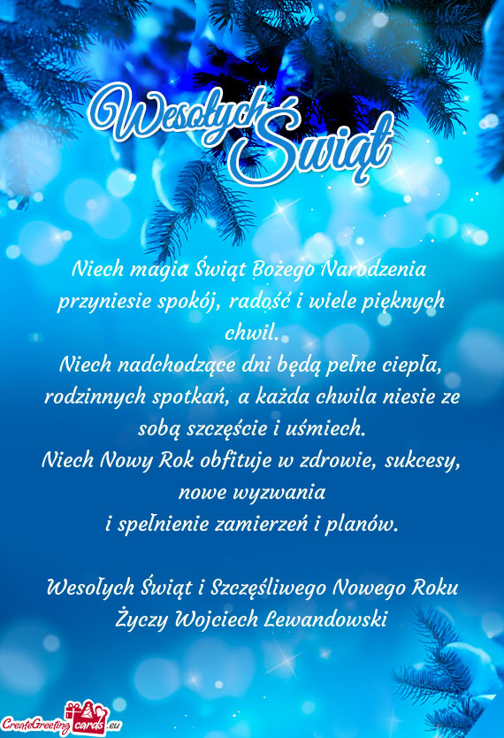 Niech nadchodzące dni będą pełne ciepła