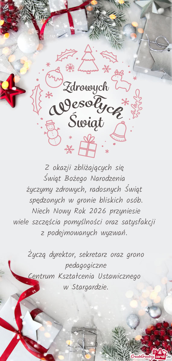 Niech Nowy Rok 2026 przyniesie