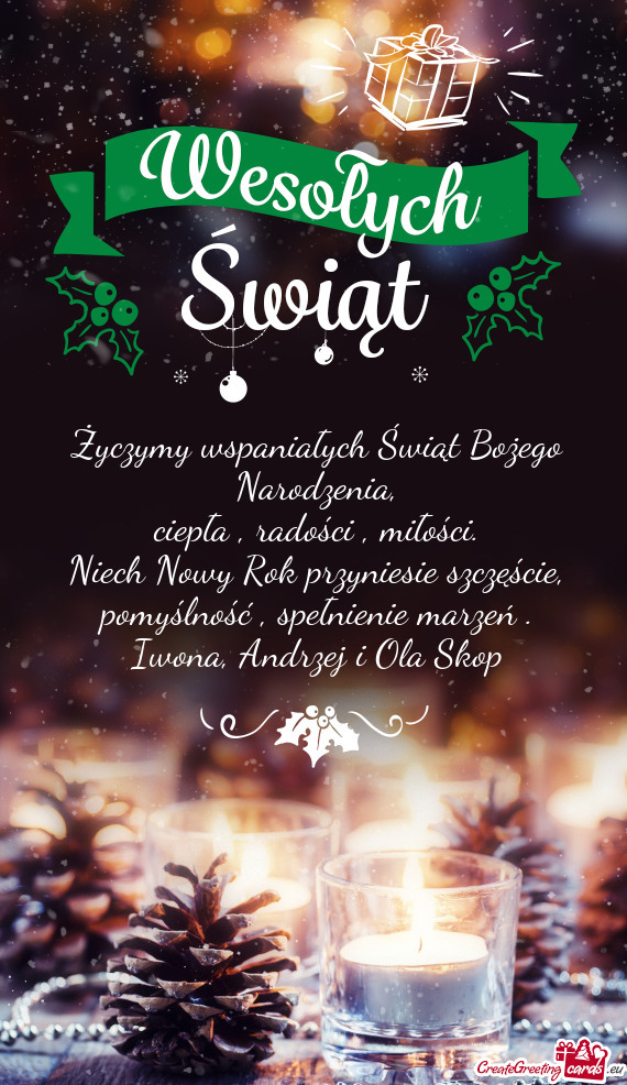 Niech Nowy Rok przyniesie szczęście