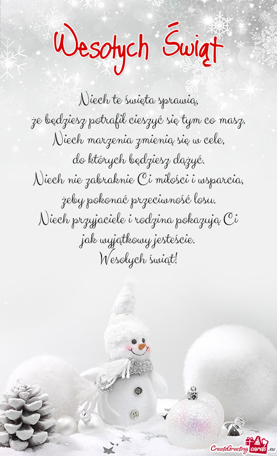 Niech przyjaciele i rodzina pokazują Ci jak wyjątkowy jesteście