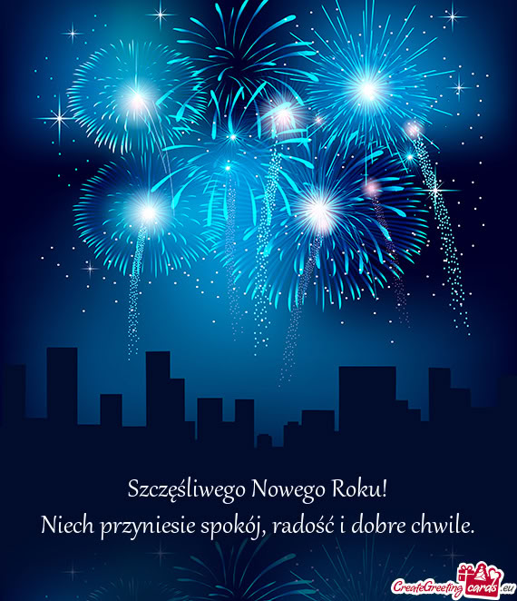 Niech przyniesie spokój, radość i dobre chwile