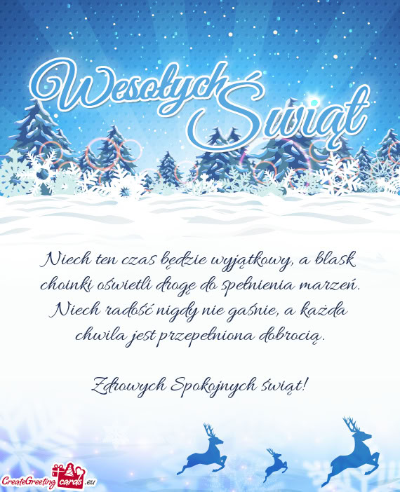 Niech radość nigdy nie gaśnie