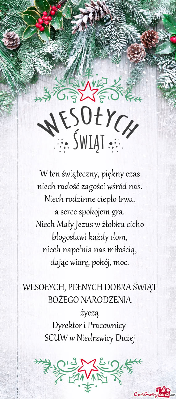 Niech radość zagości wśród nas