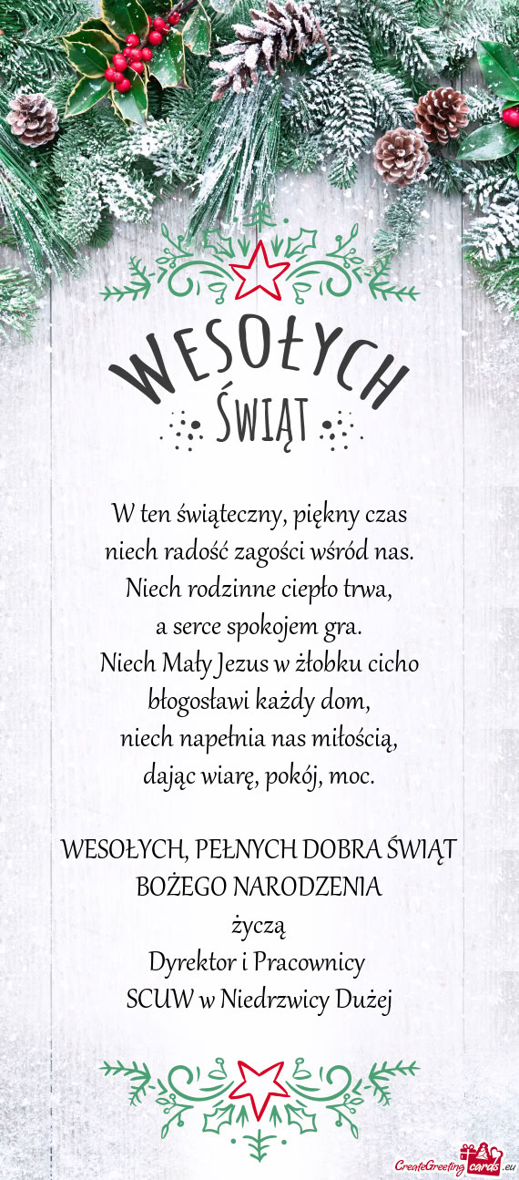 Niech rodzinne ciepło trwa