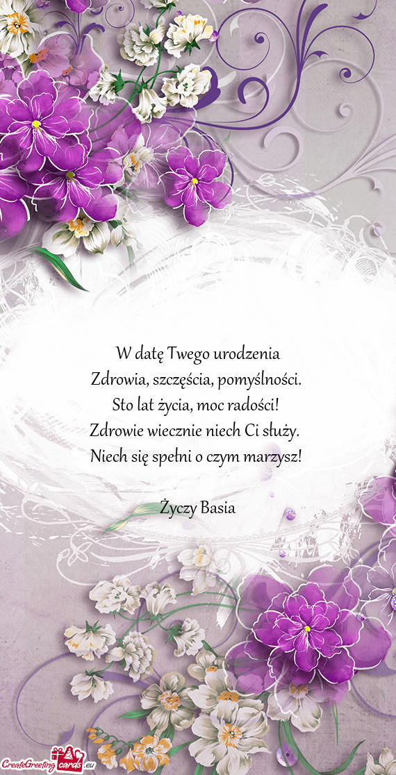 Niech się spełni o czym marzysz!  Basia
