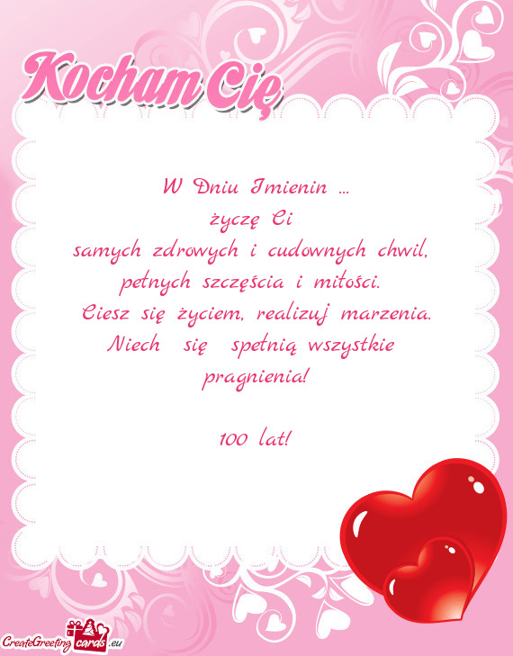 Niech się spełnią wszystkie pragnienia