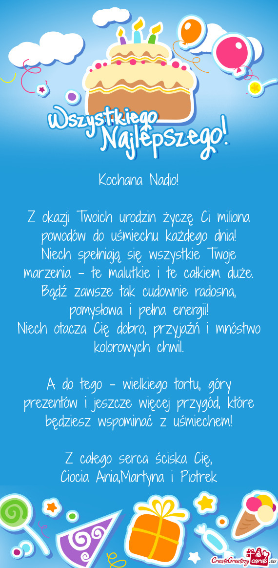 Niech spełniają się wszystkie Twoje marzenia – te malutkie i te całkiem duże