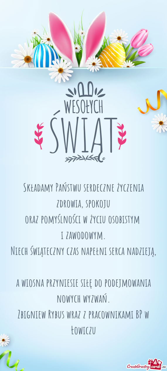 Niech świąteczny czas napełni serca nadzieją