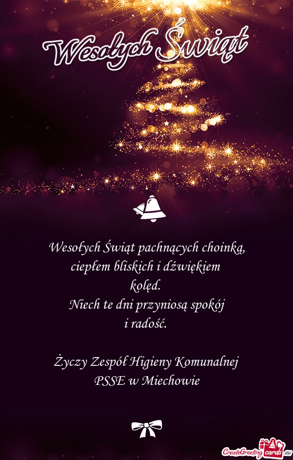 Niech te dni przyniosą spokój i radość