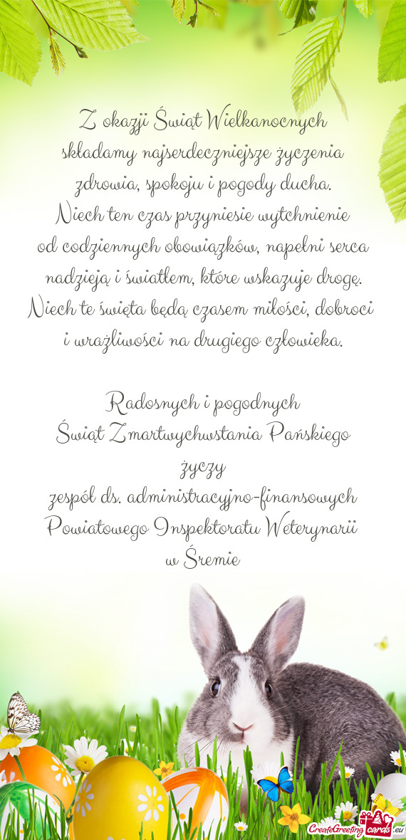 Niech te święta będą czasem miłości, dobroci i wrażliwości na drugiego człowieka