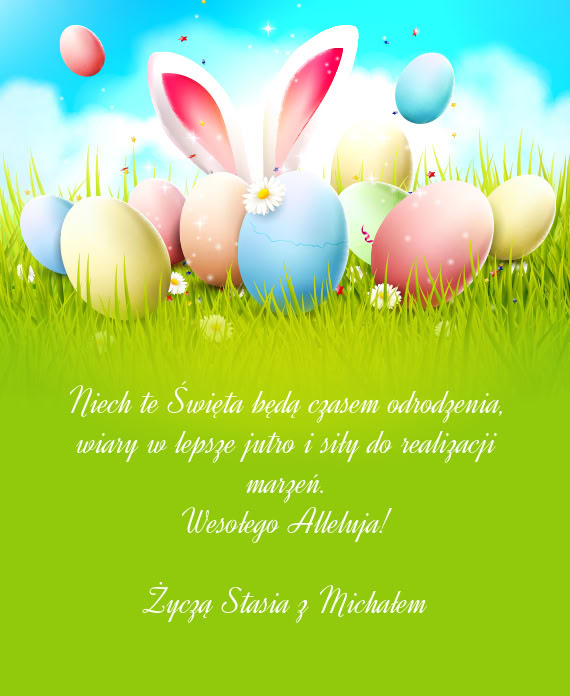 Niech te Święta będą czasem odrodzenia