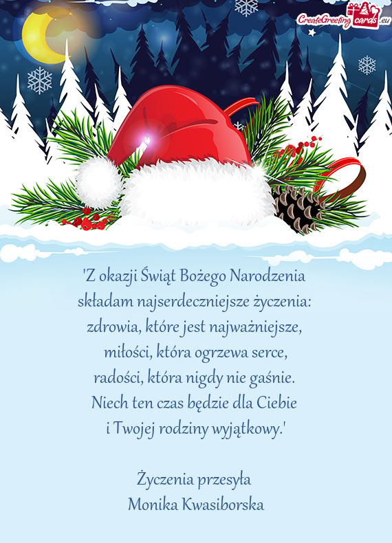 Niech ten czas będzie dla Ciebie