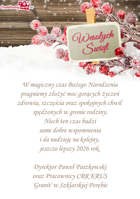 Niech ten czas budzi