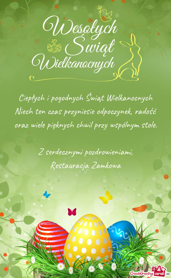 Niech ten czas przyniesie odpoczynek, radość oraz wiele pięknych chwil przy wspólnym stole